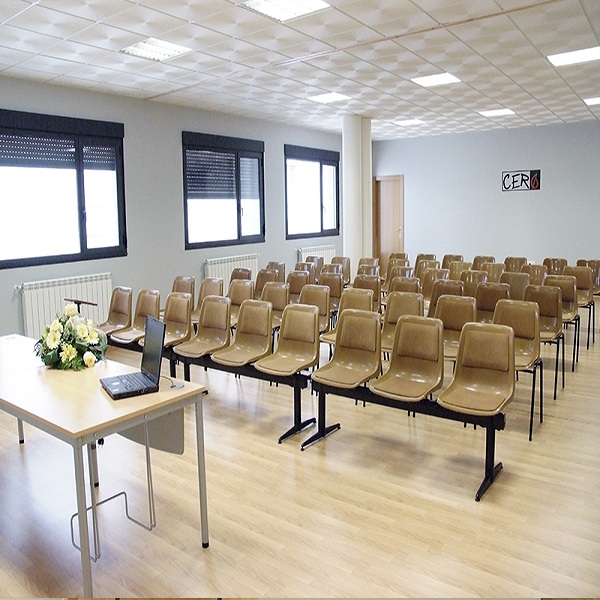 Salón de actos del Centro de Estudios CERO en Xinzo de Limia